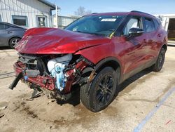 Salvage cars for sale at Pekin, IL auction: 2021 Chevrolet Blazer 2LT