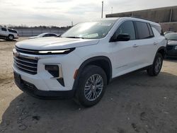 Salvage cars for sale at Fredericksburg, VA auction: 2024 Chevrolet Traverse LT