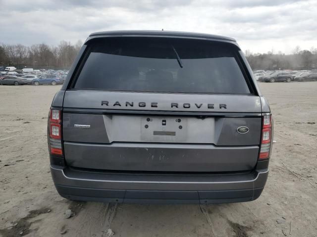 2016 Land Rover Range Rover Supercharged