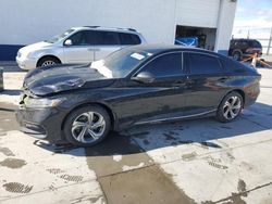 Salvage cars for sale at Farr West, UT auction: 2018 Honda Accord EXL