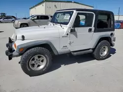 Salvage cars for sale at Haslet, TX auction: 2004 Jeep Wrangler / TJ Sport