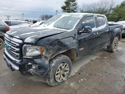 Salvage cars for sale at Lexington, KY auction: 2017 GMC Canyon SLE