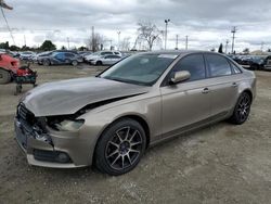 Salvage cars for sale at Los Angeles, CA auction: 2010 Audi A4 Premium