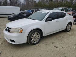 Salvage cars for sale at Waldorf, MD auction: 2014 Dodge Avenger SE