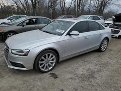 Salvage cars for sale at Cicero, IN auction: 2013 Audi A4 Premium Plus