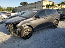 Salvage cars for sale at Opa Locka, FL auction: 2018 Toyota Rav4 Adventure