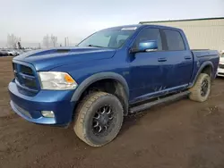 Salvage trucks for sale at Rocky View County, AB auction: 2011 Dodge RAM 1500