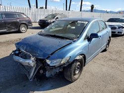 Salvage cars for sale at Van Nuys, CA auction: 2011 Honda Civic VP