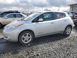 Salvage cars for sale at Eugene, OR auction: 2011 Nissan Leaf SV