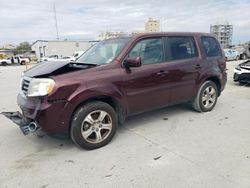 Salvage cars for sale at New Orleans, LA auction: 2014 Honda Pilot EXL