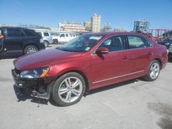 Volkswagen Vehiculos salvage en venta: 2015 Volkswagen Passat SEL