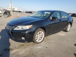 Salvage cars for sale at Grand Prairie, TX auction: 2014 Lexus ES 300H