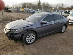 Salvage cars for sale at Chalfont, PA auction: 2013 Honda Accord EXL