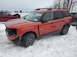 Salvage cars for sale at Central Square, NY auction: 2024 Ford Bronco Sport BIG Bend