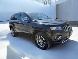 Salvage cars for sale at North Billerica, MA auction: 2015 Jeep Grand Cherokee Limited