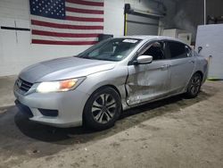 Salvage cars for sale at Candia, NH auction: 2013 Honda Accord LX