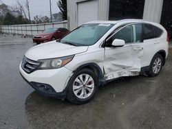 Salvage cars for sale at Savannah, GA auction: 2012 Honda CR-V EXL