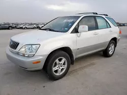 Salvage cars for sale at Grand Prairie, TX auction: 2002 Lexus RX 300