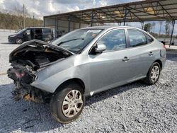 Salvage cars for sale at Cartersville, GA auction: 2010 Hyundai Elantra Blue