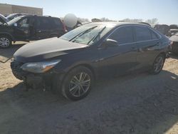 Salvage cars for sale at Kansas City, KS auction: 2016 Toyota Camry LE