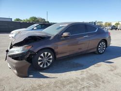 Salvage cars for sale at Orlando, FL auction: 2013 Honda Accord EXL