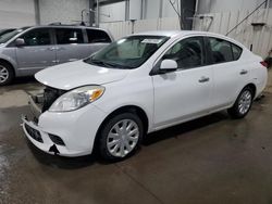 Salvage cars for sale at Ham Lake, MN auction: 2012 Nissan Versa S