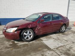 Salvage cars for sale at Farr West, UT auction: 2005 Honda Accord EX