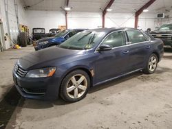 Volkswagen salvage cars for sale: 2012 Volkswagen Passat SE