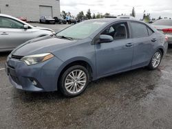 Toyota salvage cars for sale: 2015 Toyota Corolla L