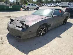 Pontiac Firebird salvage cars for sale: 1989 Pontiac Firebird Trans AM