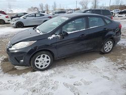 Salvage cars for sale at Montreal Est, QC auction: 2012 Ford Fiesta S