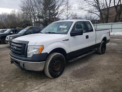 Salvage cars for sale at North Billerica, MA auction: 2011 Ford F150 Super Cab