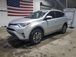 Salvage cars for sale at Candia, NH auction: 2016 Toyota Rav4 HV XLE