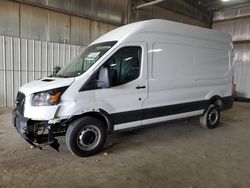 Salvage trucks for sale at Des Moines, IA auction: 2022 Ford Transit T-250