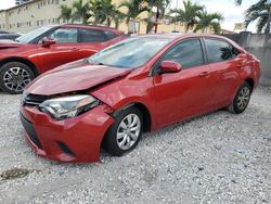 2014 Toyota Corolla L en venta en Opa Locka, FL