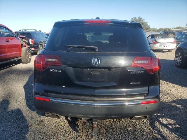 2012 Acura MDX Technology