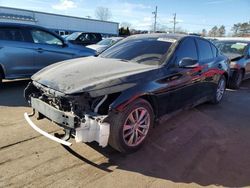 Salvage cars for sale at New Britain, CT auction: 2019 Infiniti Q50 Luxe