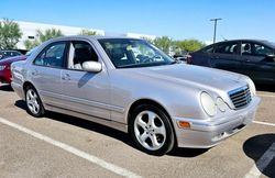 Salvage cars for sale at Phoenix, AZ auction: 2002 Mercedes-Benz E 320