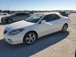 Toyota Camry Sola salvage cars for sale: 2007 Toyota Camry Solara SE