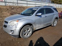 Salvage cars for sale at Davison, MI auction: 2010 Chevrolet Equinox LTZ