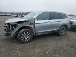 Salvage cars for sale at Assonet, MA auction: 2020 Honda Pilot EX