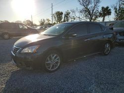 Salvage cars for sale at Riverview, FL auction: 2015 Nissan Sentra S