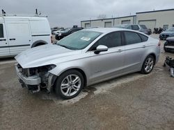 Salvage cars for sale at Kansas City, KS auction: 2018 Ford Fusion SE Hybrid