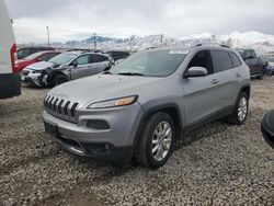 Salvage cars for sale at Magna, UT auction: 2017 Jeep Cherokee Limited