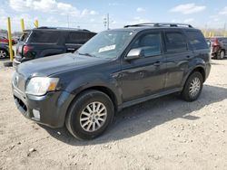 Mercury salvage cars for sale: 2010 Mercury Mariner Premier