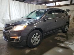 Salvage cars for sale at Ebensburg, PA auction: 2015 Chevrolet Traverse LT