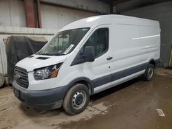 Salvage trucks for sale at Elgin, IL auction: 2018 Ford Transit T-350