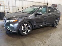 Salvage cars for sale at Avon, MN auction: 2022 Hyundai Tucson SEL