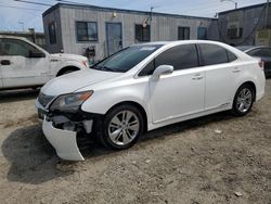 Carros salvage sin ofertas aún a la venta en subasta: 2010 Lexus HS 250H