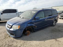 Salvage cars for sale at Kansas City, KS auction: 2011 Dodge Grand Caravan Crew